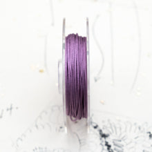 Load image into Gallery viewer, Mauve .5mm Chinese Knotting Cord -  10 Yard Bobbin
