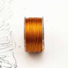 Load image into Gallery viewer, Marigold One-G Beading Thread - 50 Yard Bobbin
