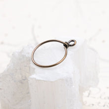 Load image into Gallery viewer, Small Brass Ox Plate Hoop that Opens

