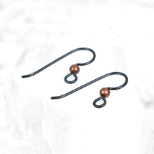 Load image into Gallery viewer, Gunmetal and Copper Ear Wire - 1 Pair
